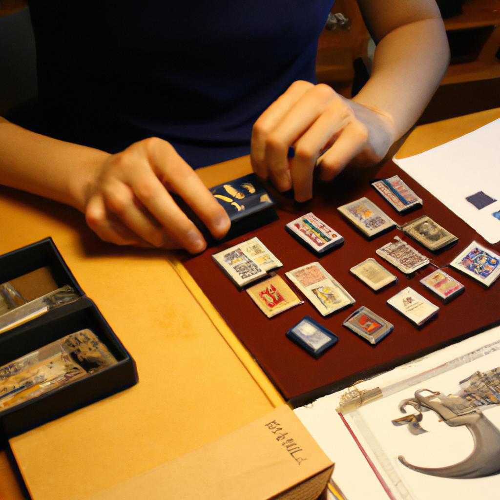 Stamp Album Organization: Organizing Your Stamp Collection for Antiques and Collectibles
